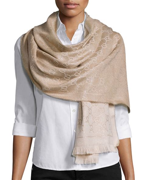 two sided gucci scarf|gucci wraps for women.